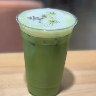 Matcha Lavender Latte