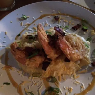 Beer dinner.  Shrimp and grits