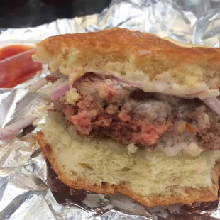Curly Truffle with too much pink for me
