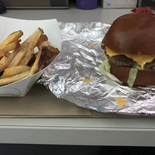McBurger and small fries