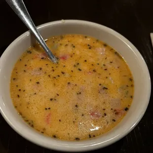 Ham and corn chowder