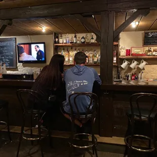 Bar area