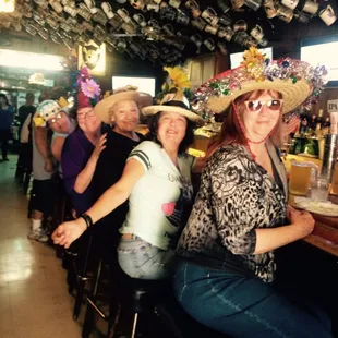 Belmont hat day