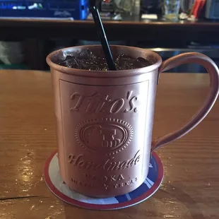 Tito&apos;s Texas Mule!!