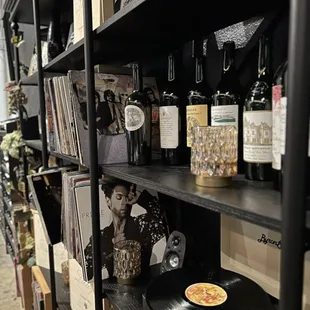 Members only section, vinyl always playing!