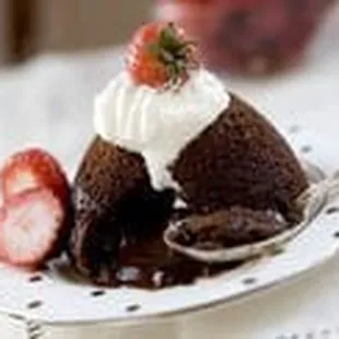 molten chocolate baby-cake