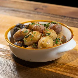 Buttered Marbled Potatoes