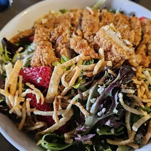salads, food