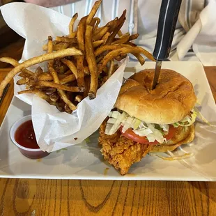 Hot Chicken Sandwich