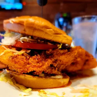 Nashville HOT Chicken Sandwich