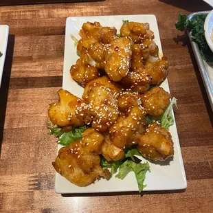 Sweet Chili Cauliflower