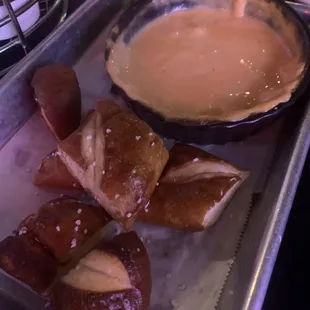 Beer Cheese and Pretzels