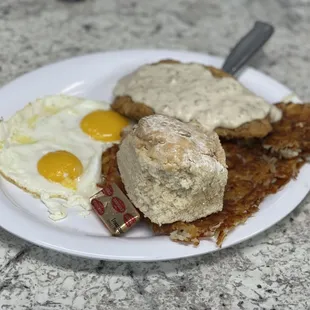 a plate of food