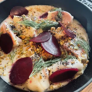 Smoked Beet Agnolotti