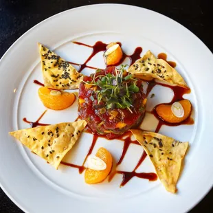 Asian Mango Tuna Tartare