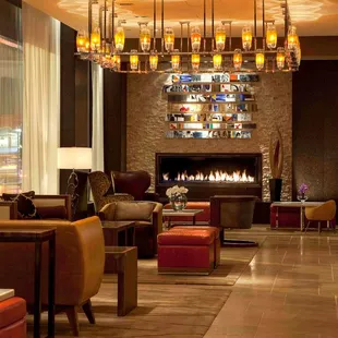 The Stinger Lounge with Fireplace