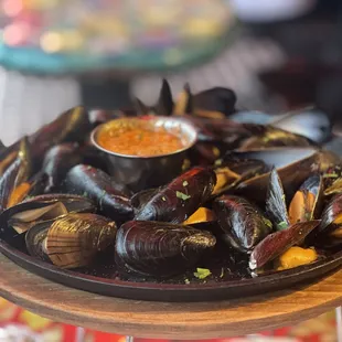 Garlic Mussels
