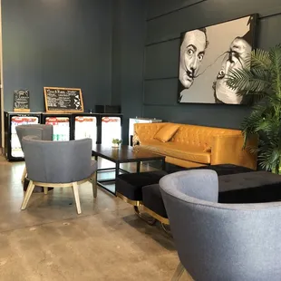 Lounge area
