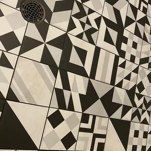 An obsession with with attractive anything anywhere, eg. Restroom floor tiles.