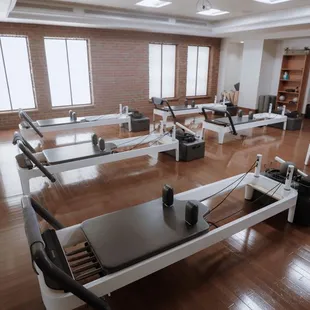 Welcome to our Pilates Reformer studio, a haven of strength and balance.