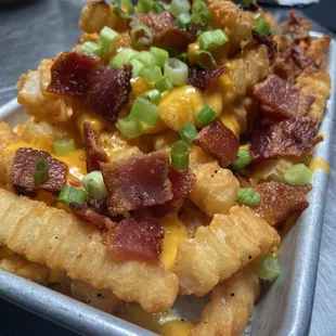 Loaded Crinkle Fries