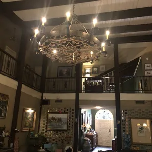 View of living area