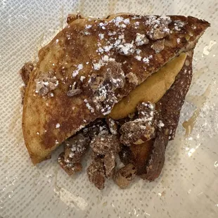 Pumpkin Stuffed French Toast