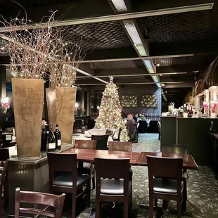 the interior of the restaurant