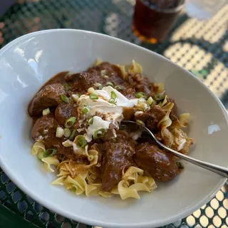 Beef Stroganoff