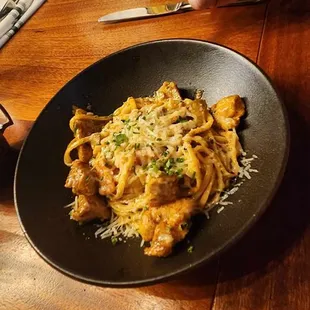 Blackened Chicken Linguine