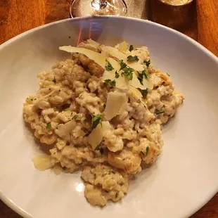 Garlic Shrimp Risotto