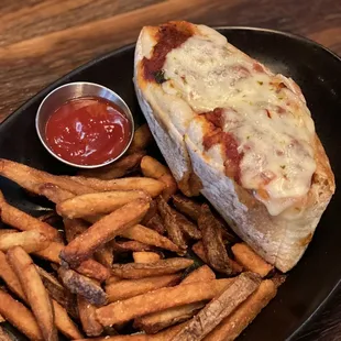 Hubs (a legit meatball sub snob) loved this.