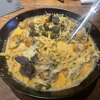 Blackened Chicken Linguine