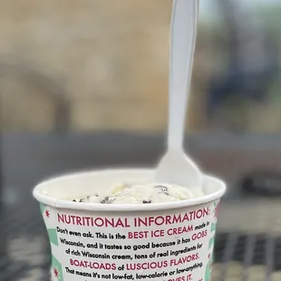 Don't forget to indulge in the ice cream