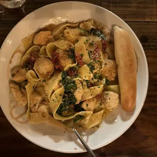 pappardelle with chicken