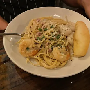 Seafood Carbonara