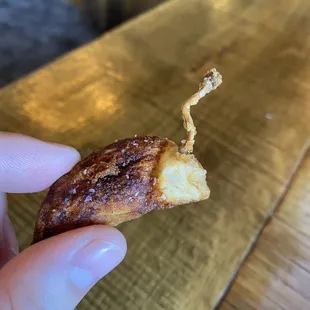 You can tell they cut and fry their own potatoes, one of my fries had a small sprout that survived the fryer.