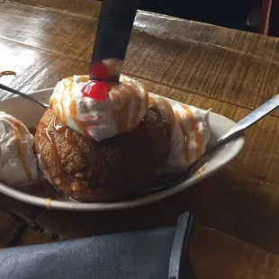 Fried Ice Cream Dessert