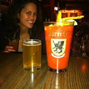 Fantastic Bloody Mary made by Miss Amelinda.