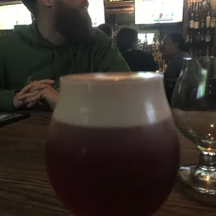 Founders Rubaeus raspberry ale on nitro (and dug)