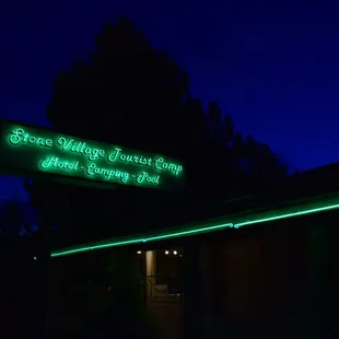 neon sign