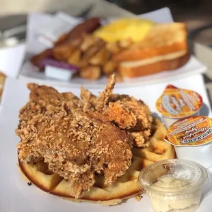 Chicken and Waffles