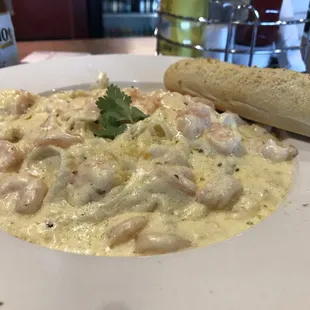 Shrimp Alfredo