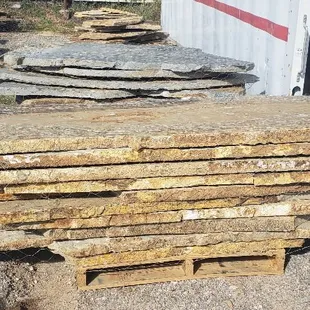 Flagstone slabs