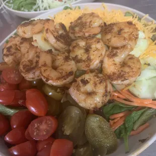 Grilled Shrimp Salad