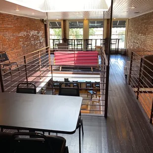 Upstairs sitting area