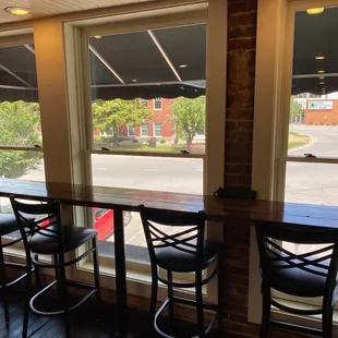 Upstairs overlooking the square