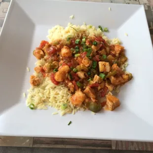 Daily special: étouffée.