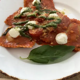Ravioli Caprese