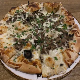 Truffle Mushroom Pizza